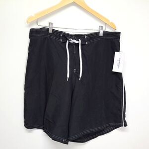 Swimsuits for all Men's Swimming Black Shorts Size 20